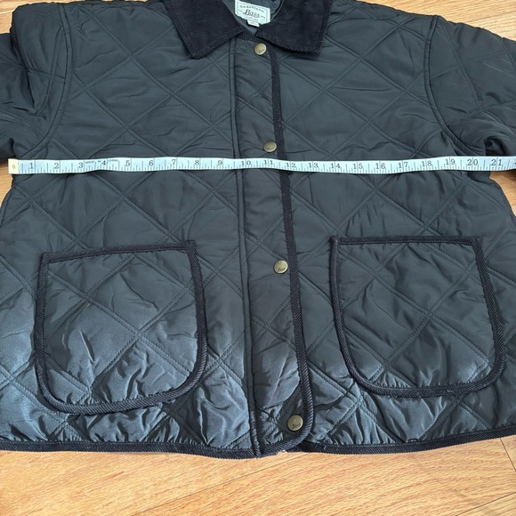 NWT GH Bass & CO Quilted Black Barn Jacket - Picture 9 of 14